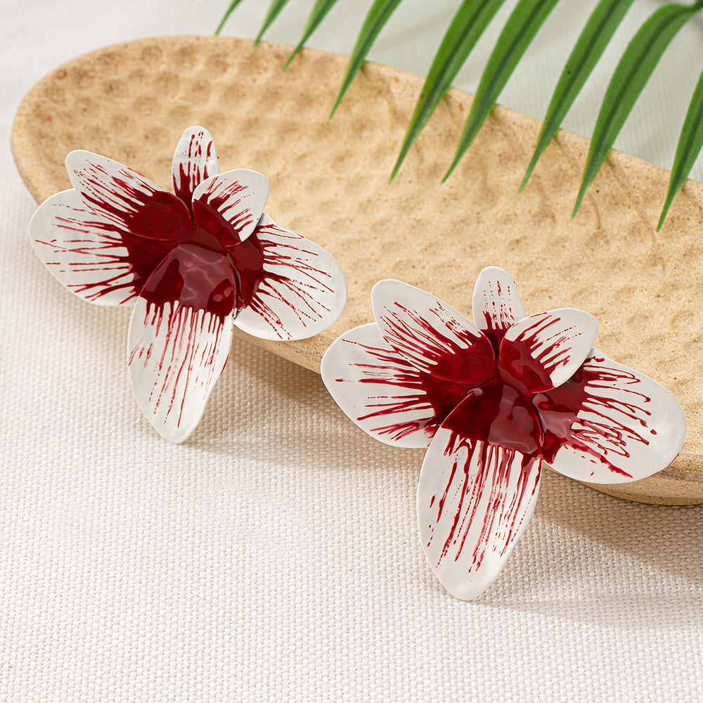 Hibiscus Earrings