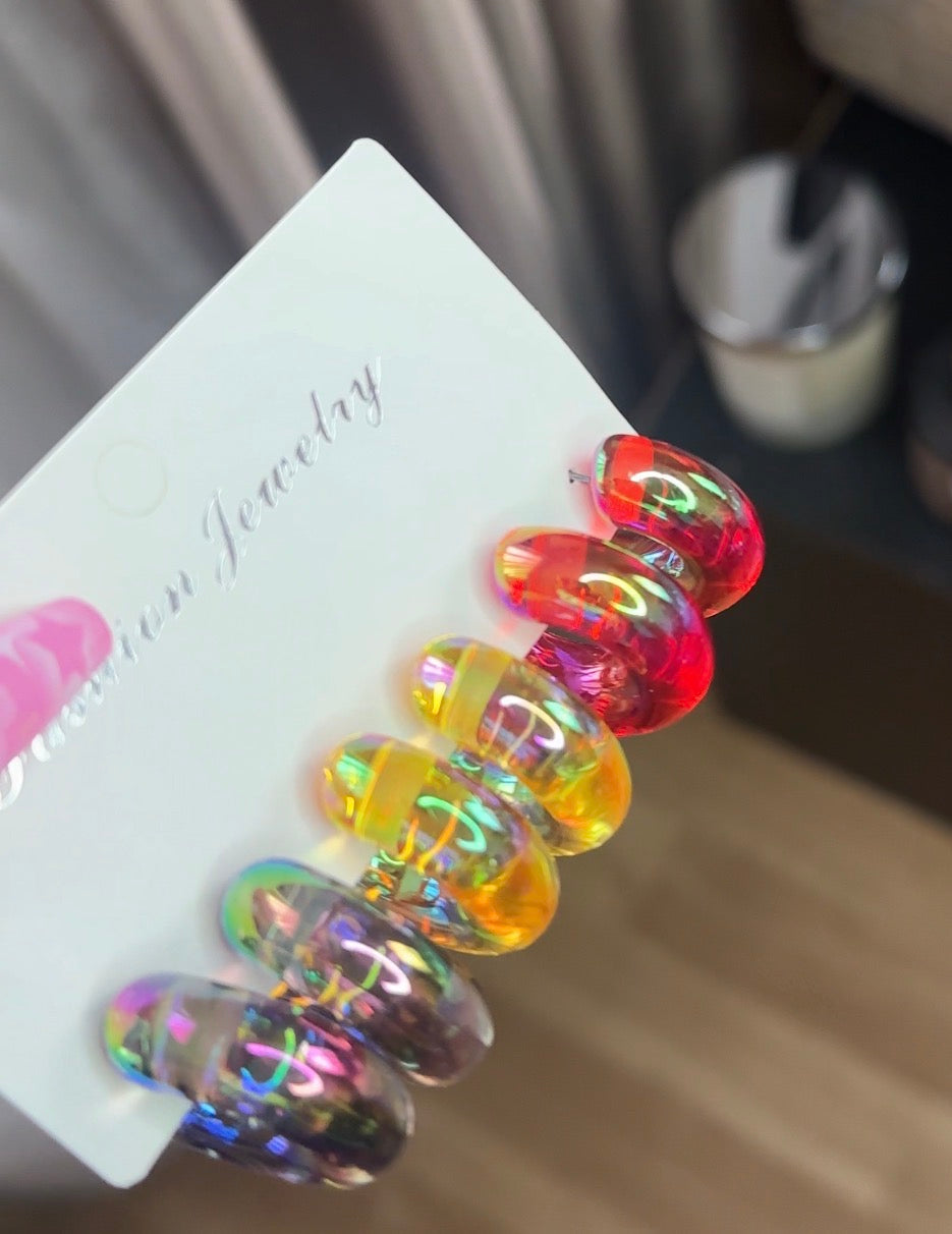 Loop Earrings - Three in one