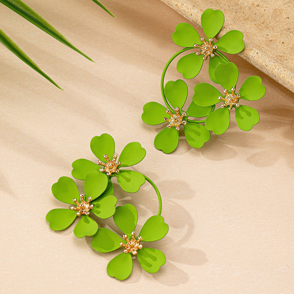 Three Lilies Earrings