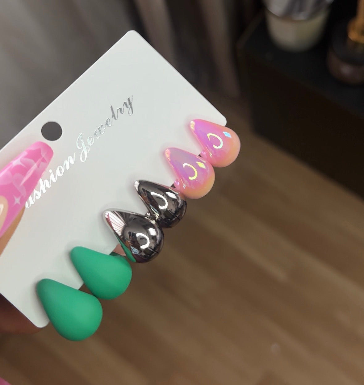 Loop Earrings - Three in one