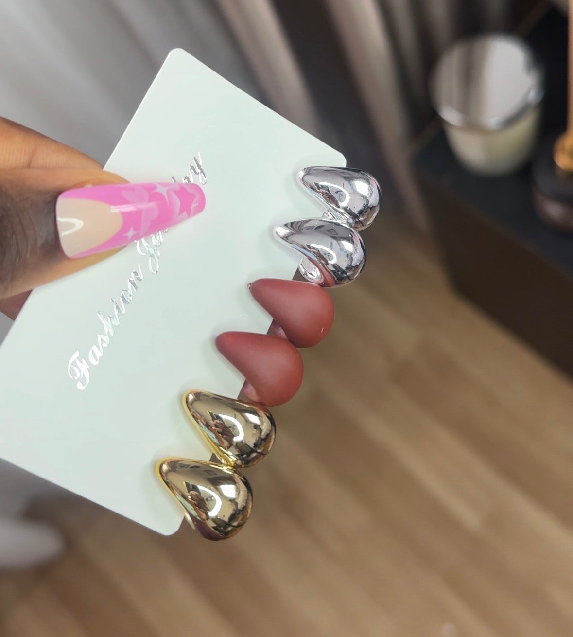 Loop Earrings - Three in one