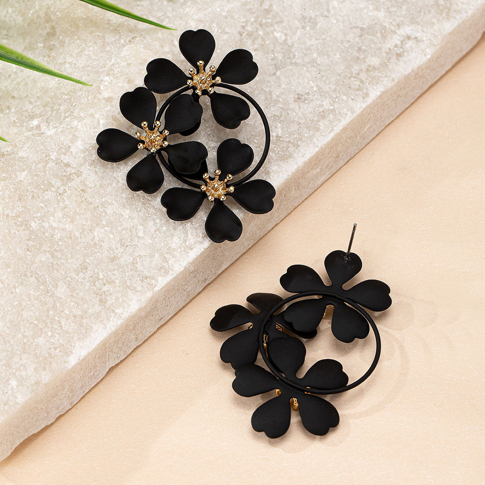 Three Lilies Earrings