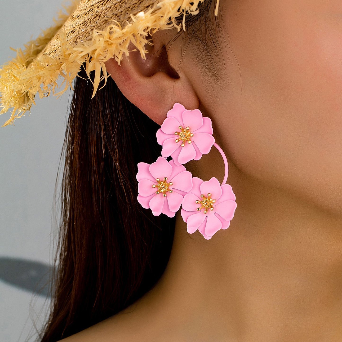 Three Lilies Earrings